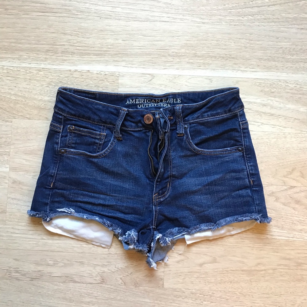 American Eagle High Rise Shortie Size 6